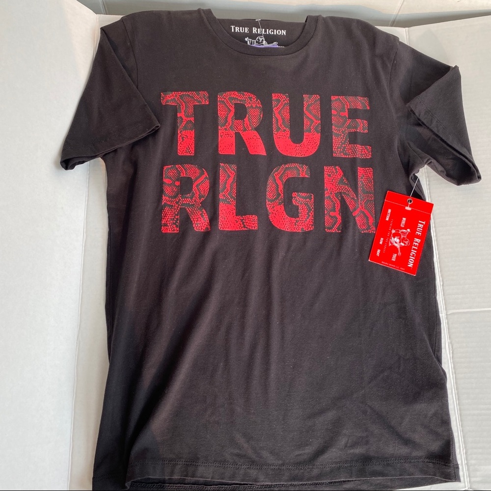 SS Chain Fashion Crew Neck Tee